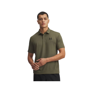 Under Armour Men's Freedom Matchplay Short Sleeve Polo Marine OD Green/Black Large