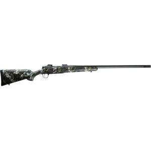 Christensen Arms Ridgeline FFT Bolt Action Rifle 7mm Remington Magnum 24" Carbon Fiber Threaded Barrel Black Cerakote Frame Sitka Elevated II Field Stock