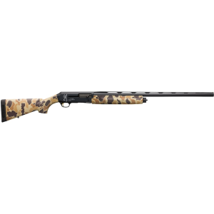 Browning Silver Field Semi Automatic 12 Gauge Shotgun 28" Black Barrel Camo Field Stock
