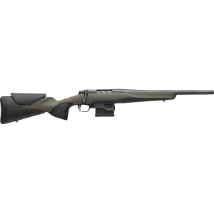 Browning X-Bolt 2 All-Purpose Bolt Action Rifle 22 Creedmoor 18" Matte Blued Threaded Barrel Matte Blued Frame Olive Drab Adjustable Stock