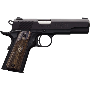 Browning 1911-22 Black Label 22LR Pistol 4.25" Barrel 10+1 Round Matte Black Slide Brown Grip Matte Black Frame