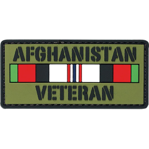 Voodoo Tactical Afghanistan Veteran PVC Morale Patch