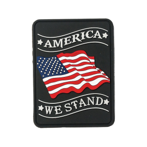 Voodoo Tactical America We Stand PVC Morale Patch