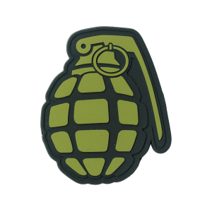 Voodoo Tactical Grenade PVC Morale Patch