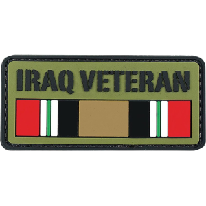 Voodoo Tactical Iraq Veteran PVC Morale Patch