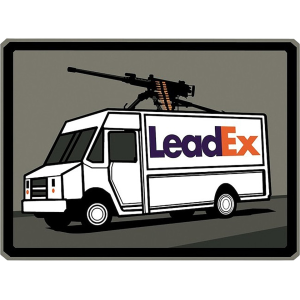 Voodoo Tactical Patch Leadex Delivery PVC Morale Patch