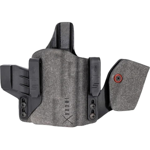 Safariland INCOG IWB Holster with Magazine Caddy Right Hand H&K VP9 with Streamlight TLR-7 Suede Gray