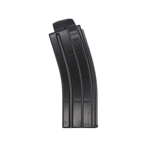 Black Dog Machine Magazine with Nylon Feed Lips for AR-15 22 Winchester Magnum Rimfire (WMR) 23-Round Polymer Black