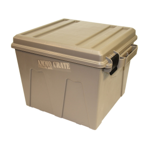 MTM Ammo Crate Polypropylene Dark Earth 12.1" Deep 4PK