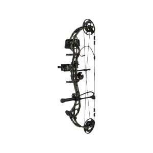 Bear Archery Pristine Compound Bow Package Left Hand 50 lb Mossy Oak Original Bottomland