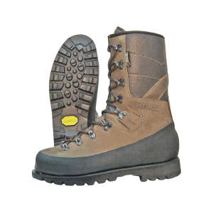 Meindl Eureka Safety Toe 10" Work Boots Leather Brown Men's 12 D