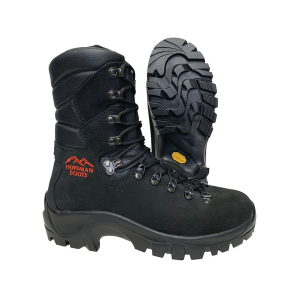 Hoffman Boots Men's Crew Boss 8" Waterproof Work Boots Leather Black 9 D