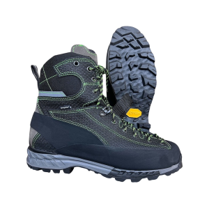 Hoffman Boots Hyperion Arb Pro Work Boots Leather/Synthetic Black/Green Men's 11.5 D