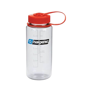 Nalgene Wide Mouth 16oz Water Bottle Clear