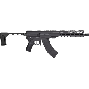 CMMG Dissent Mk47 7.62x39mm Pistol 12.5" Threaded Barrel 30+1 Round Armor Black Pistol Brace