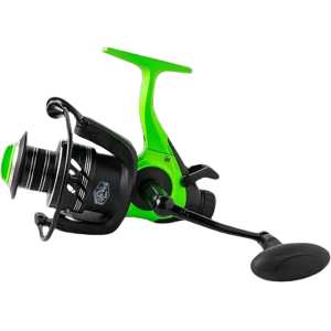 Whisker Seeker Tackle Catfish Seeker Baitrunner 40 Toxic Green Spinning Reel