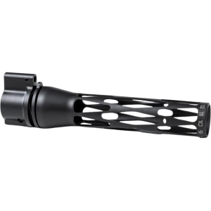Riflespeed Adjustable Low Profile Gas Block RS7558 AR15/AR10 Gas Control Assembly, 0.750" Gas Block Diameter, Control Knob Length 5.8"