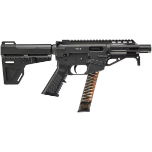 Freedom Ordnance FX-9 9mm Luger Pistol 4" Barrel 31+1 Round Black Grip Anodized Black Frame