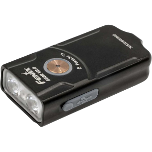 Fenix E03R V2.0 Keychain Rechargeable Flashlight Black