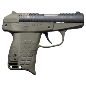 Kel-Tec PR-3AT 380 ACP Pistol 2.85" Barrel 13+1 Round Black Slide Green Grip Green Frame