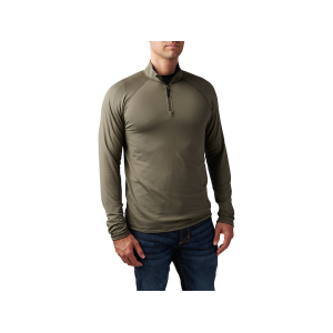 5.11 Men's Stratos Quarter Zip Shirt Ranger Green Medium