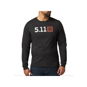5.11 Men's Scope Short Sleeve Crew Neck T Shirt Black Medium