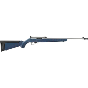 Ruger 10/22 America's 250th Anniversary Semi Automatic Rifle 22 Long Rifle 18.5" Stainless Threaded Barrel Stainless Frame Red, White, & Blue Field Stock