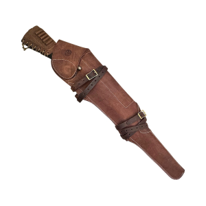 1791 Gunleather Scoped Rifle Scabbard 26" Barrel Leather Brown