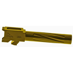 Rival Arms V1 Barrel for Glock 19 Gen 5 9mm Luger Gold