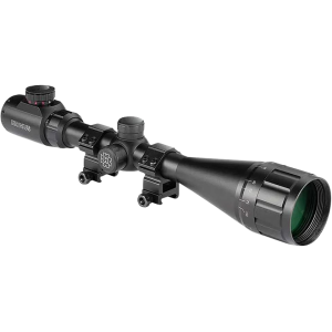 Konus Fighter Rifle Scope 1" Tube 4-16x 50mm Illuminated BDC Reticle Matte Black