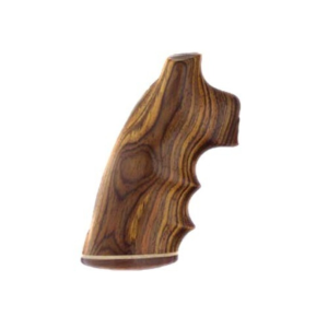 Hogue Fancy Hardwood Grips with Accent Stripe, Finger Grooves and Contrasting Butt Cap for Colt Python Cocobolo