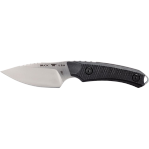 Buck Knives 662 Alpha Scout Elite Fixed Blade Knife 2.875" Drop Point CPM MagnaCut Satin Blade G-10 Handle Black
