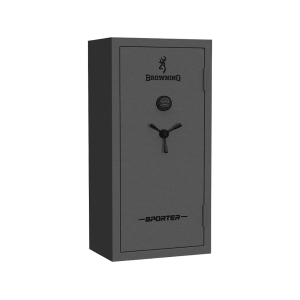 Browning Sporter Fire-Resistant 33 Gun Safe with Electronic Lock Hammer Gloss Gray - Browning