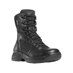 Danner Men's Kinetic GTX 8" Waterproof Tactical Boots Leather/Synthetic Black 8 D - Danner
