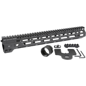Midwest Industries Combat Rail AR-15 M-LOK Handguard 14" Aluminum Black