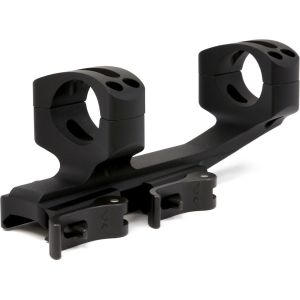 Warne QD XSKEL 1-Piece Cantilever Picatinny Scope Mount 1" Rings Matte Black