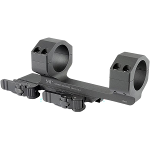 Midwest Industries QD Extended 1-Piece Cantilever Picatinny Scope Mount 20MOA 30mm Rings Matte Black