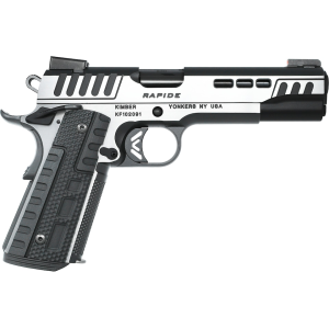 Kimber 1911 Rapide Scorpius 45 ACP Pistol 5" Barrel 8+1 Round Stainless Slide Black Grip Stainless Frame