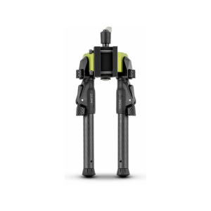MDT GRND-POD Carbon Fiber Bipod Picatinny Mount 4.5-9 Inches Black/Green