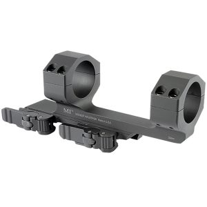 Midwest Industries QD Extended 1-Piece Cantilever Picatinny Scope Mount 30mm Rings Matte Black