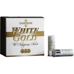 Gamebore White Gold Original 12 Gauge Ammo 2-3/4" #7-1/2 Lead Shot 1 oz Box of 25