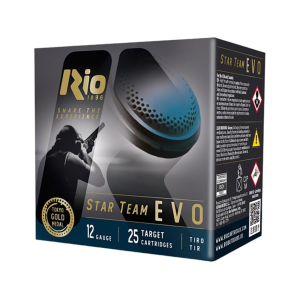 Rio Ammunition Star Team EVO 12 Gauge Ammo 2-3/4" #8 Lead Shot 1 oz Case of 250 (10 Boxes of 25)