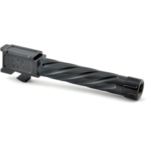Shadow Systems Match Threaded Barrel for Glock 19 9mm Luger 4.5" Black Nitride