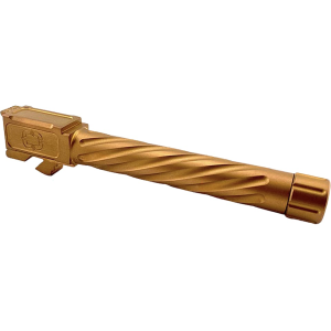 Shadow Systems Match Threaded Barrel for Glock 17 9mm Luger 5" Titanium Nitride