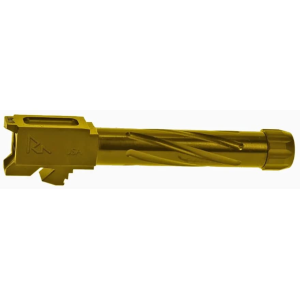 Rival Arms V1 Threaded Barrel for Glock 19 1-4 9mm Luger Gold