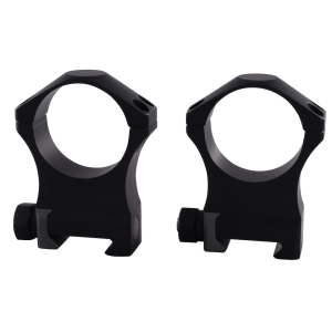 Nightforce X-Treme Duty Ultralite 4 Hole Picatinny 34mm Scope Rings Matte Black Extreme-High