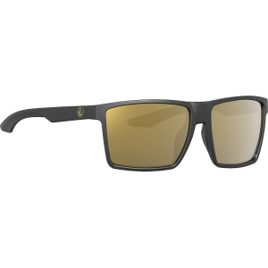 Leupold Men's Desoto Polarized Sunglasses Matte Black Frame Bronze Mirror Lens