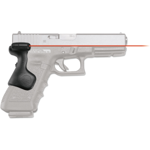 Crimson Trace Lasergrips Laser Sight for Glock Gen-3, Gen-4 17, 17L, 22, 31, 34, 35 Rear Activation with Master On/Off Switch Polymer Black