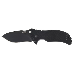 Zero Tolerance ZT0350 Assisted Opening Pocket Knife 3.25" Drop Point CPM S30V Tungsten DLC Blade G-10 Handle Black