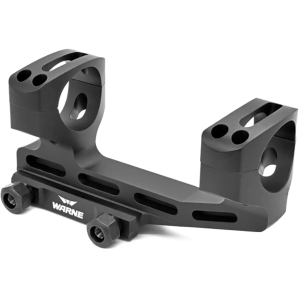 Warne 1-Piece Gen 2 X-SKEL 1-Piece Cantilever Picatinny Scope Mount Super High Elevated 34mm Rings Matte Black